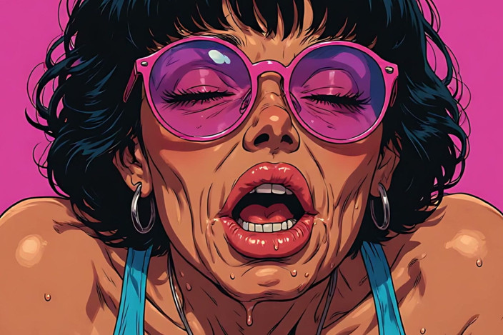 AI Porn: Sensual Expressions Granny Art