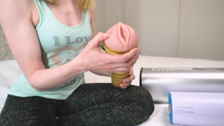 VelvetVeronica: Hacken ihres fleshlights für automatischen blowjob / handjob! Vacuglide 2