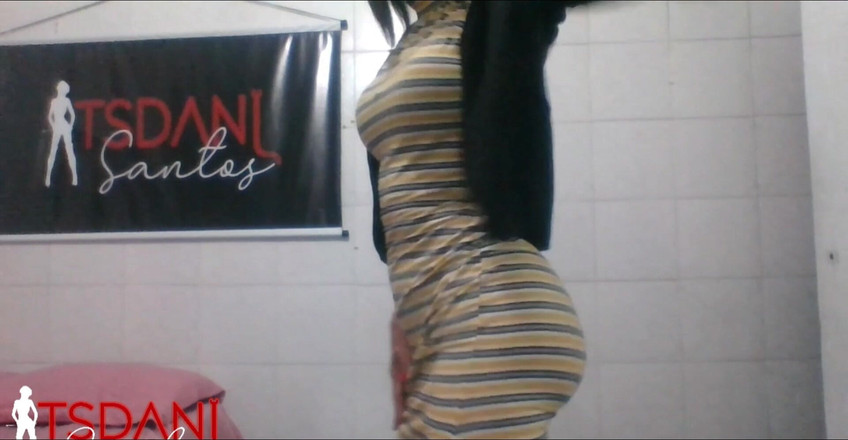 Tsdanisantos1: Sexig och förförisk Daniela Santos dansar och sedan har en...