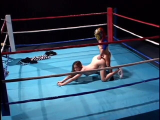 Sex Karma: Midget wrestler gets fucked and rode by the brunette babe