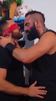 Blindfolded Toyboy - Charlie Ferreira Gets Punished by Bearded Master