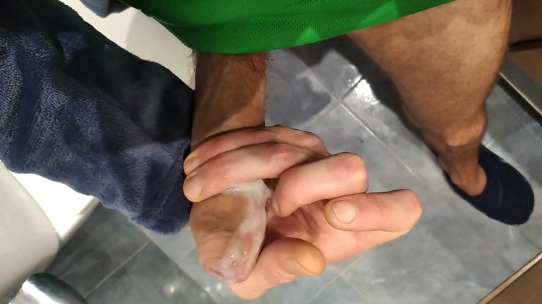 Elvissc: Thin Guy Comes Back From Running and Unloads the Cum...