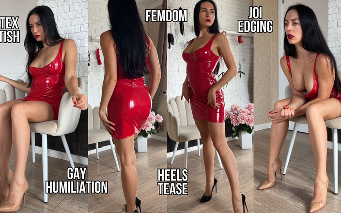 Princess Monica: Upokarzam mojego geja niewolnika i dokuczam i zaprzeczam mu obcasami