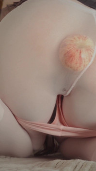 Riesiger Apfel in Meinem Kleinen Arsch