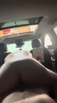 Yummy Jimmy and Slutty Kitty Sneak in the Car to Fuck