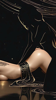 Bridge Under Moonbeams - Face-down Futa Ass up