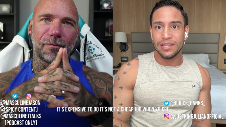 Raw and Uncensored with Masculine Jason: Confessioni di porno Star - Brock Banks / King Julian (episodio 127)