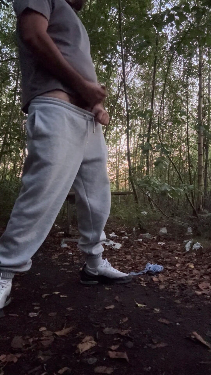 Growing teddy: Dropped a Load in the Woods