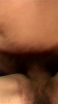 Horny hairy chick takes a piss and gets anal bang