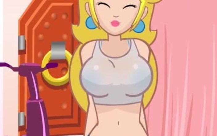 LoveSkySan69Real: Super Princess Peach bonusspel gameplay door Loveskysan69
