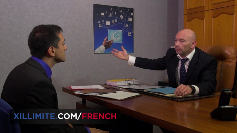 French girls at work: Sabrina Sweet – buah dada besar Perancis dikongkek bos