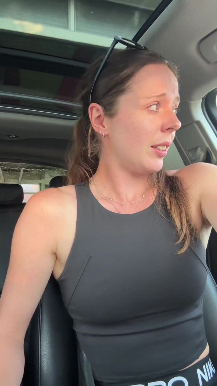 Nadia Foxx: Having a Mind Blowing Orgasm in the Car Wash