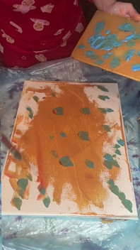У великих окулярах asmr acrylic art bloom в тумані, частина 1