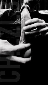B &w Cock Play W / Cumshot