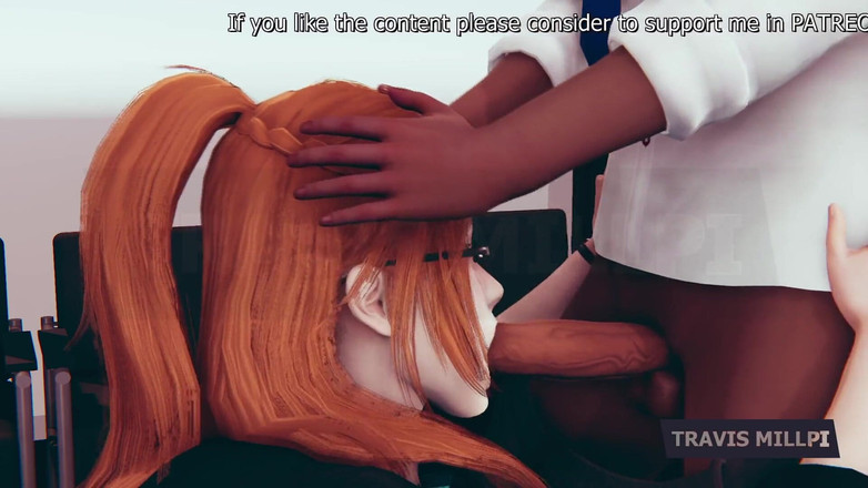 TravisMillpi: 흑형 대물 에 따먹히는 거유 빨간 머리 비서의 사무실 유혹