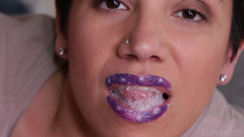 TheArtOfCum: Z bliska Sex oralny i kęs