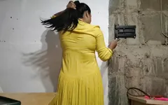 Is It Your First Time? He Fucks and Moans with Pleasure when She Feels a Cock Inside