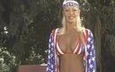 Outdoor pervs: Nothing more American than fucking hot blondes