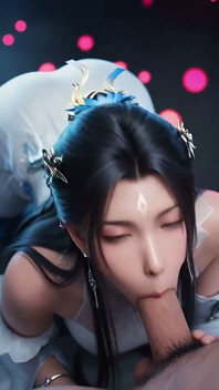 Erkek delisi prens yatakta yakalandı (3 boyutlu cgi stilize)