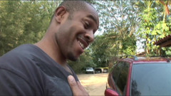 Hot Girlz: Preta lavando carro menina é perfurada duro por BBC