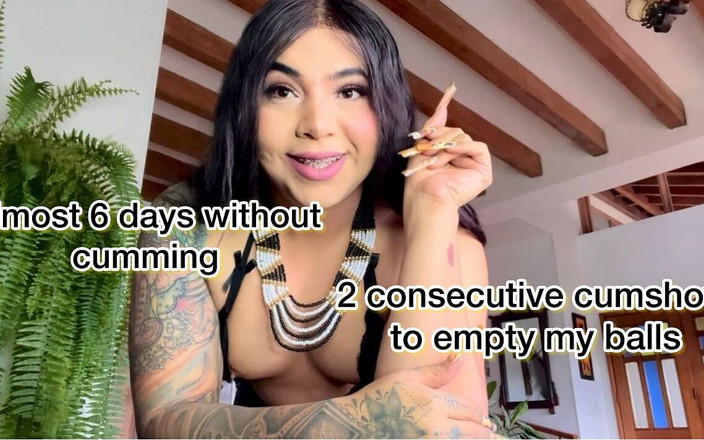 JessieRoss: Almost 6 Days Without Cumming, 2 Consecutive Cumshots to Empty My Balls,...