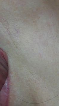 Peehole penetrace s jazykem během kouření