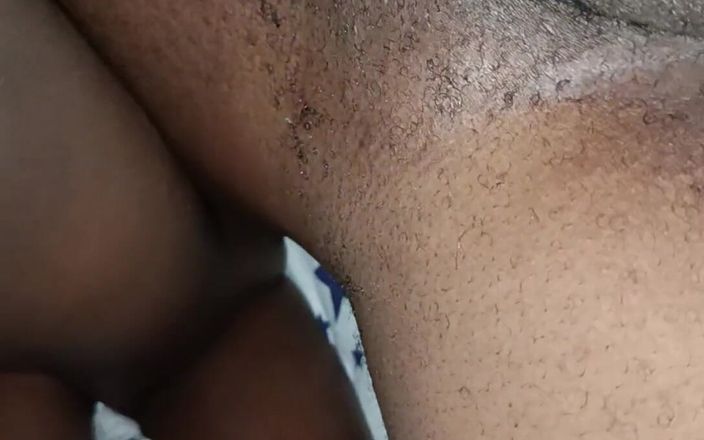 Kenyan Dick: Ebony s velkým zadkem hardcore jízda na velkém černém péru, dokud...