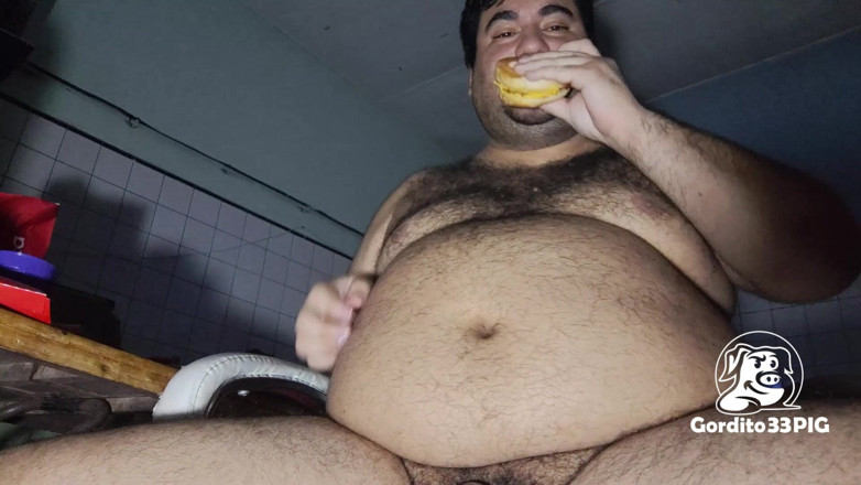Gordito33PIG: Gordo Comendo e Arrotando