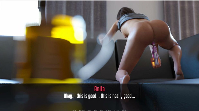 XXX Games Bunk: Anita's Internship - Gameplay - Roleplay - Petite Teen - Masturbation Stops by Couple...