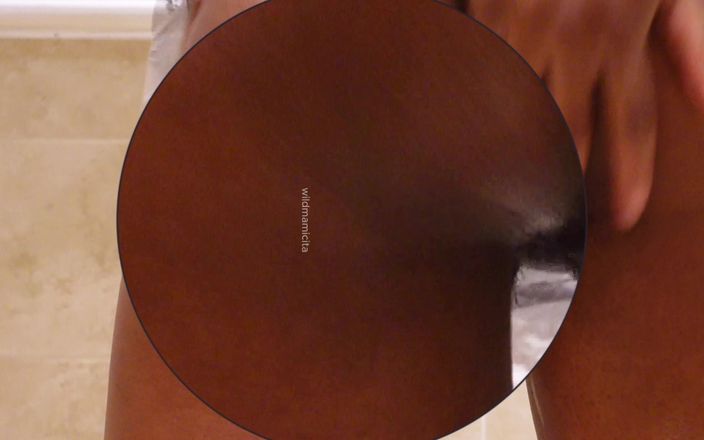 wildmamicita: I Always Fuck My Hairy Pussy Before Cleaning the Bathroom