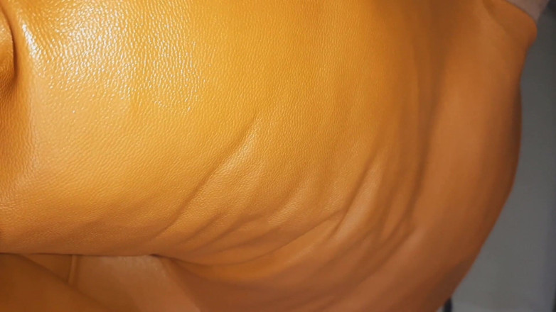 Naxy: Leather pocket swallowed my cock