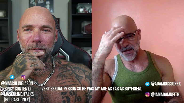 Raw and Uncensored with Masculine Jason: Porno ster bekentenissen - Adam Russo (aflevering 136)
