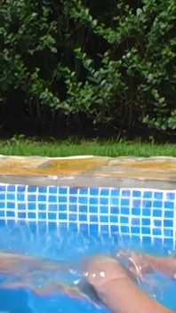 Lesbian Teens in the Pool (remastered)