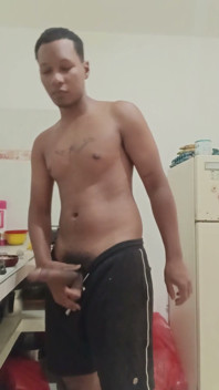 Big Dick Gets Horny When He Cooks