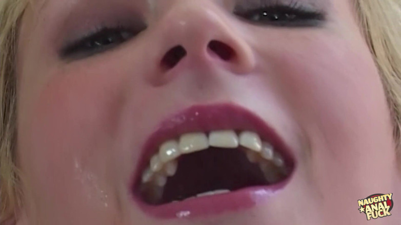 Naughty anal fuck: Inocent Looking Blonde Is Being Spanked and Fuker Hard by...