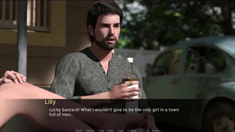 Visual Novels: Pine falls část 21