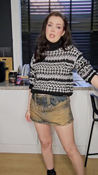 Cleaner Catches You Watching JOI