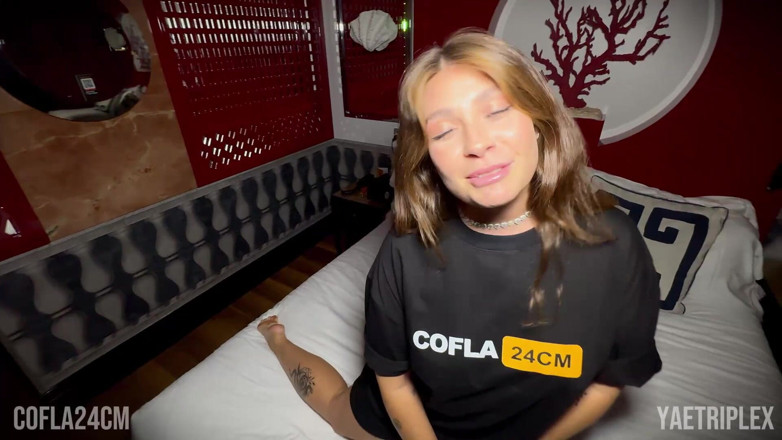 Cofla 24 cm: Yaeltriplex's Huge Ass Destroyed in Anal with My Gigantic Wild...