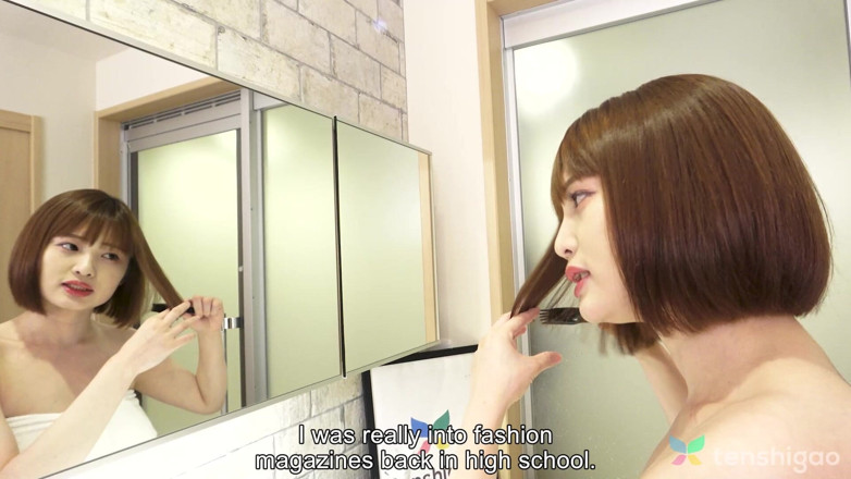 Tenshigao Backstage: Yuika Takigawa detrás del escenario