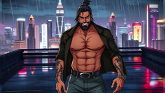 Erotic Man: Ai로 만든 강한 늠름한 남자