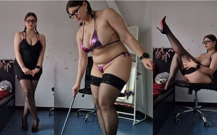 Tina Angel: Babasının Uslu Kızı - Randevu Gecesi Temizlik Ve Siyah Elbiseli Azdırma