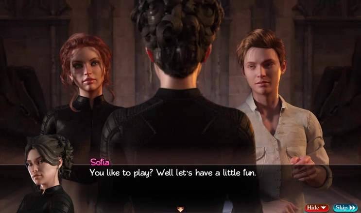XXX Games Bunk: Schat van Nadia - 75,76 - gameplay - rollenspel - lesbische overheersing, fotoshoot