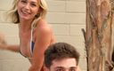 Jerkmate: Fiesta sexy en la piscina con Kyler Quinn, Chloe Temple,...