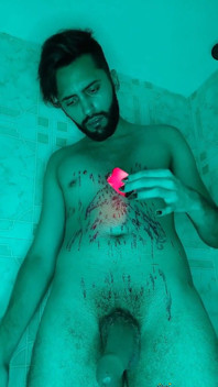 Hot candle wax play in the shower. Wanna play with me?