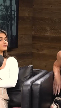 Cherie Deville Hooks up with Sara Rose in Podcast Studio