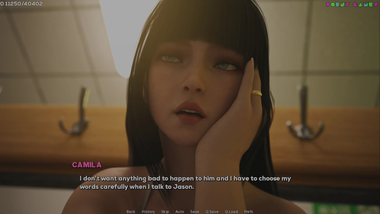 Porny Games: Shamandev的欲望阴影 - 一旦你黑了，你知道，现在和瑜伽老师 53