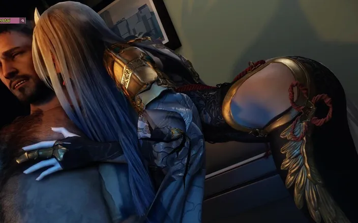 X Hentai: Shenhee Seduce the Big Cock Commander - 3D Animation