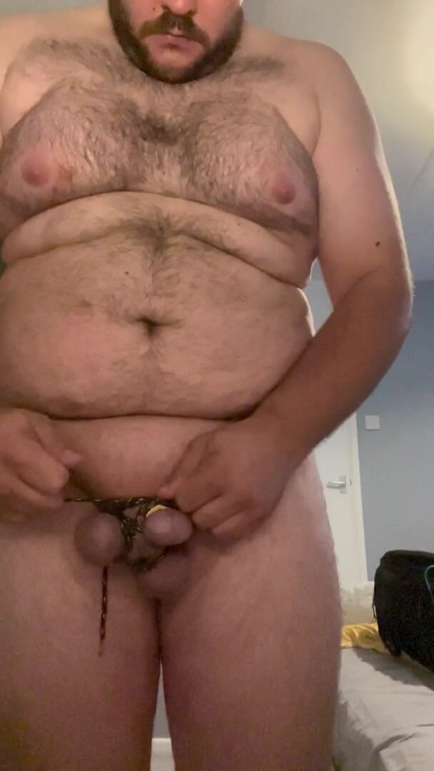 Shaun Cbt: Kuk och boll bondage, fungerar som kyskhet med bröstvårtklämmor och...