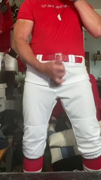 Jockdad87 Welcomes Opening Day in His Baseball Gear