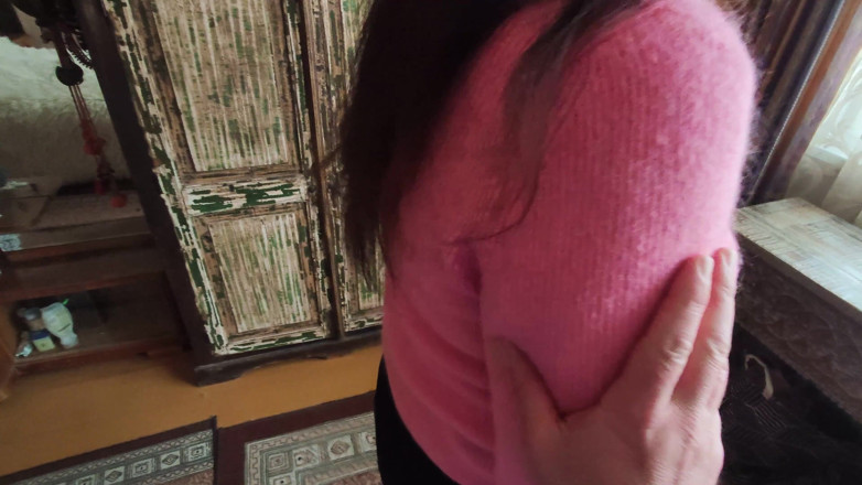 Hairy Homemade Amateur Orgasms: Роздягни мій одяг, розкриваючи мою волохату пизду та обвислі цицьки, 43-річна зріла